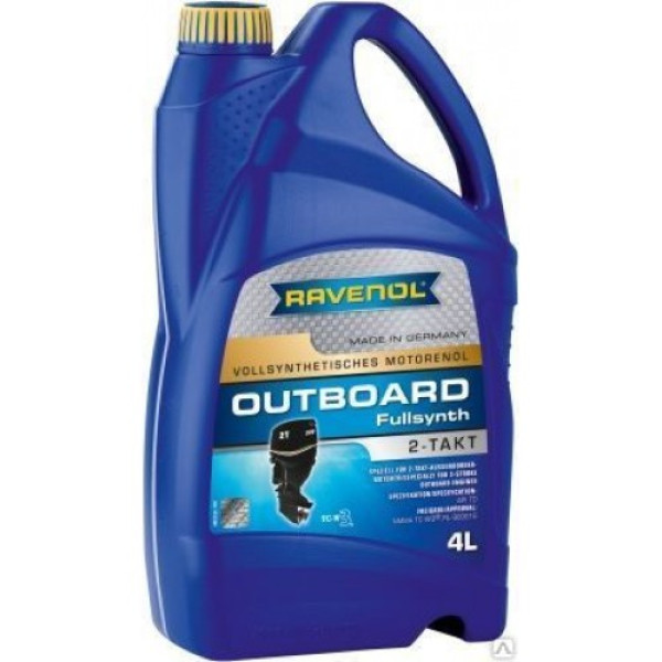Масло RAVENOL Outboardoel 2T Mineral 4 л в Калуге Масло RAVENOL Outboardoel 2T Mineral 4 л в Калуге